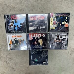 Lot Of 7 CDs: NWA, Skid Row, Extreme, Grits, Flo Rida, We Are Hip Hop, Metallica